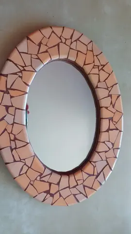 miroir avec mozaique