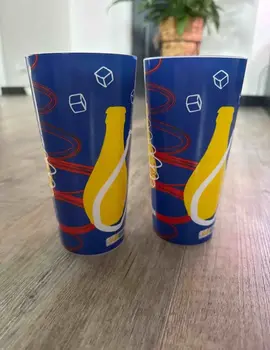 lot de deux gobelets Orangina Subway
