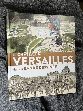La château de Versailles dans la bande dessinée