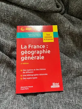 Amphi Géographie - La France, géographie générale