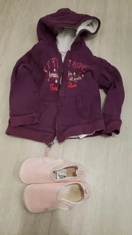 veste et chaussures fille de 6ans
