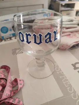 gros verre pour deco