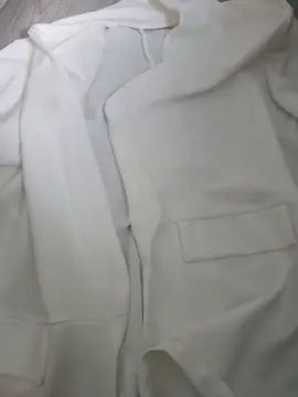 veste été blanche taille m
