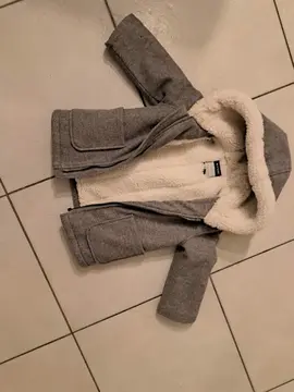 Manteau 24 mois sans fermeture