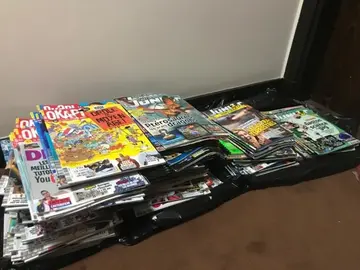 Lot de 200 magazines 9-15 ans (OKAPI, SCIENCE ET VIE JUNIOR, EPSILON...)