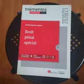 livre droit pénal spécial