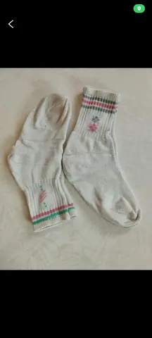 2 paires Chaussettes tennis 37