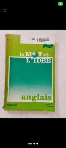 vocabulaire anglais