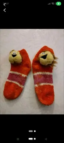 chaussettes d'intérieur lion 🦁