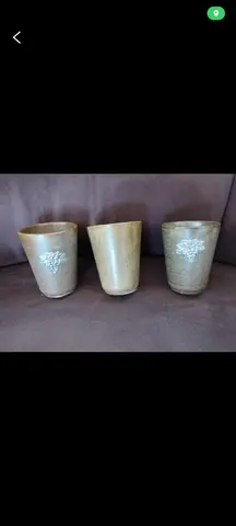 3 "verres" decoratifs