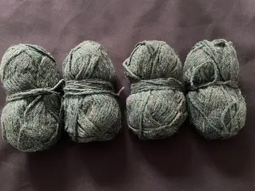 Lot de 4 pelotes vertes