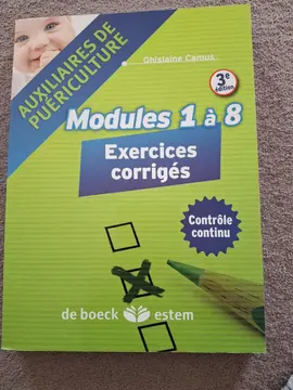 Auxiliaire de puériculture: exercices