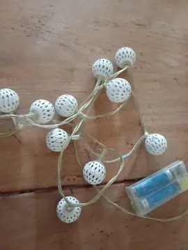 guirlande boules lumineuses