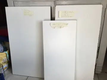 melaminé blanc pour étagères