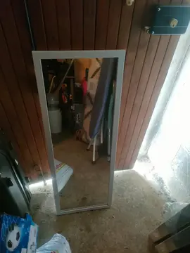 miroir blanc