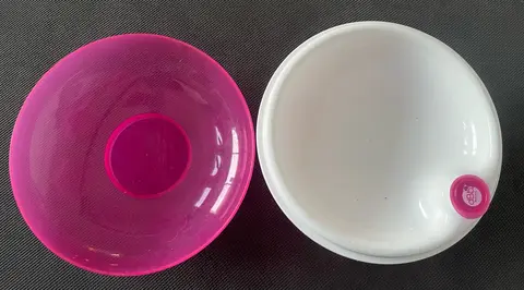 assiette chauffante avec ventouse