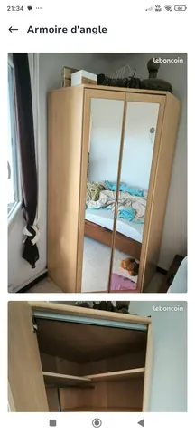 armoire d'angle