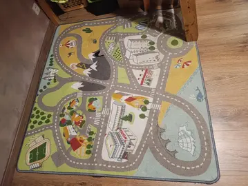 tapis de jeu parcours voiture
