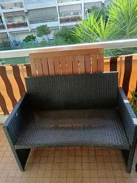 Banquette de jardin