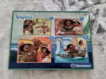 4 puzzles Vaiana