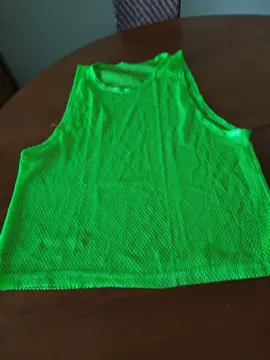 Débardeur vert mixte t u