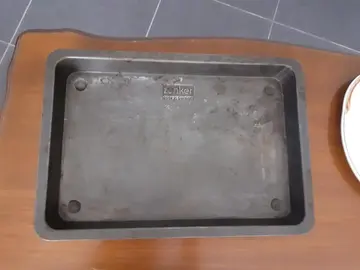 ancien plat à gâteau