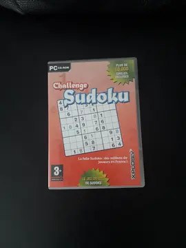 Jeu PC Sudoku