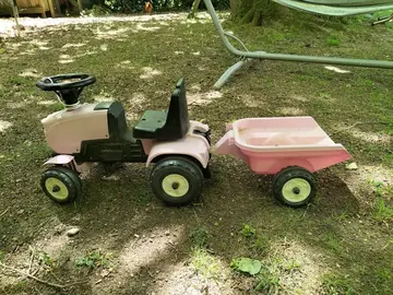 tracteur et remorque enfant