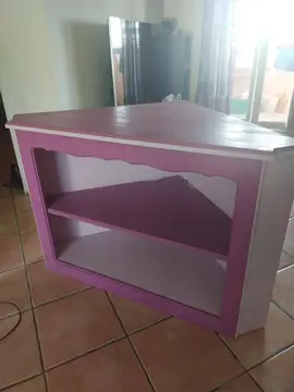 Meuble d'angle en bois