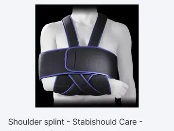 gilet stabilisateur d'épaule