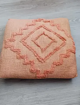 Coussin saumon orange