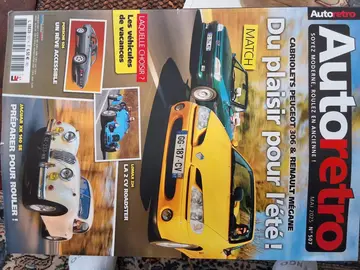 anciens magazines Gazoline et Autoretro