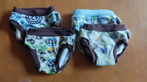 culottes d'apprentissage à la propreté
