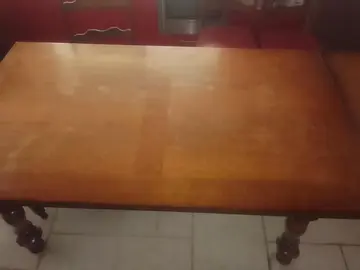 table bois massif et 6 chaises