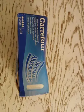 Boîte de tampons hygiéniques