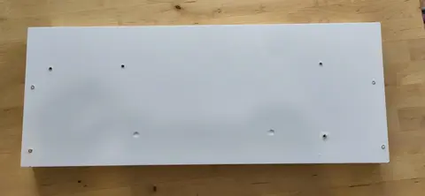 étagère pour fixation invisible