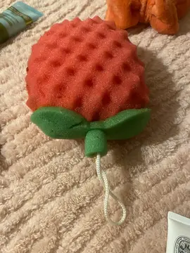Eponge de lavage fraise