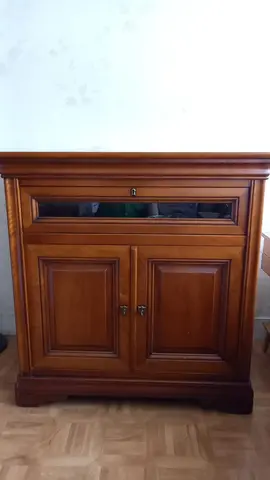 Meuble TV en merisier massif