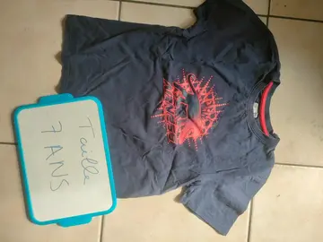 t-shirt garçon 7 ans