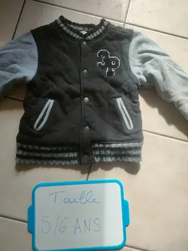 veste garçon 5/6 ans