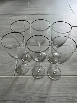 6 verres à vis