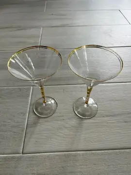 2 verres à cocktail