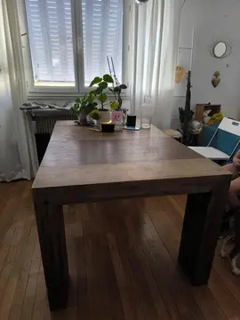 Table console + 3 rallonges