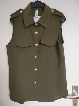 Chemise neuve sans manches New Collection Taille U