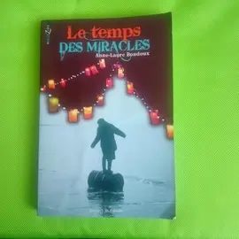 livre adulte "le temps des miracles"
