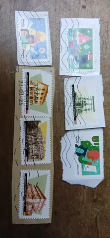 timbres lot 4 France