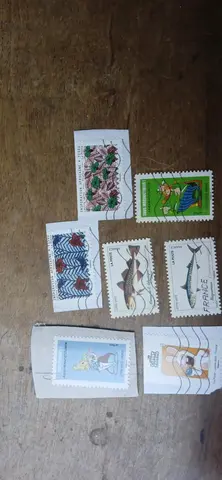 timbres lot 6 France