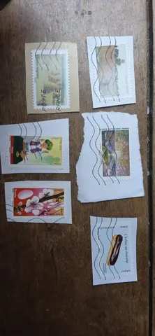 timbres lot 7 France