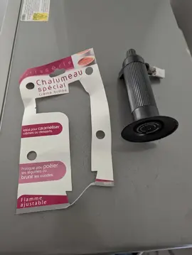chalumeau Pour crème brûlée