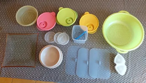 Boîtes Tupperware et divers